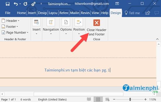 Cách chèn Header, Footer trong Word, tạo thêm Header và Footer