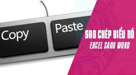 Hướng dẫn sao chép biểu đồ từ Excel sang Word