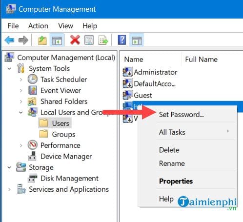 quen mat khau windows 10 lay lai nhu the nao 7