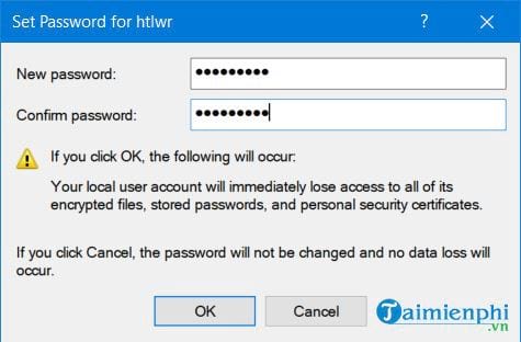 quen mat khau windows 10 lay lai nhu the nao 9