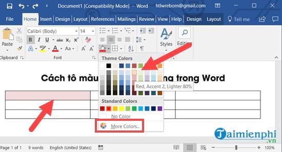 Với tính năng tô màu nền trong Word, bạn sẽ tạo ra những tài liệu đẹp mắt và chuyên nghiệp hơn. Với nhiều sự lựa chọn về màu sắc và cách tô màu, bạn sẽ dễ dàng tạo nên những bảng biểu và tài liệu hấp dẫn được mọi người yêu thích. Xem ngay hình ảnh liên quan đến từ khóa này!