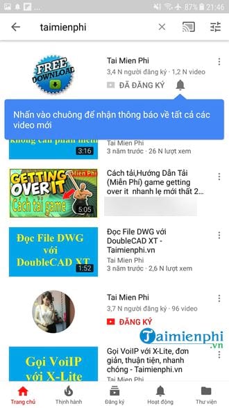 Huong Dan subscribes to subscribe to youtube channel 11