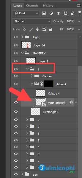 assemble tet in photoshop 10