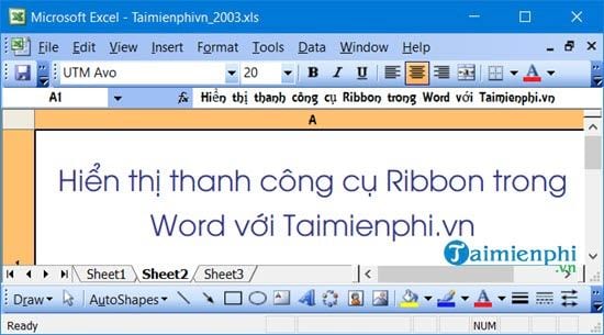 Cách ẩn, hiện thanh công cụ Ribbon trong Word, Excel 21