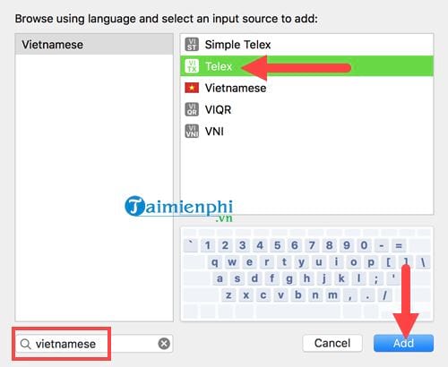 Cách gõ tiếng Việt trên Macbook