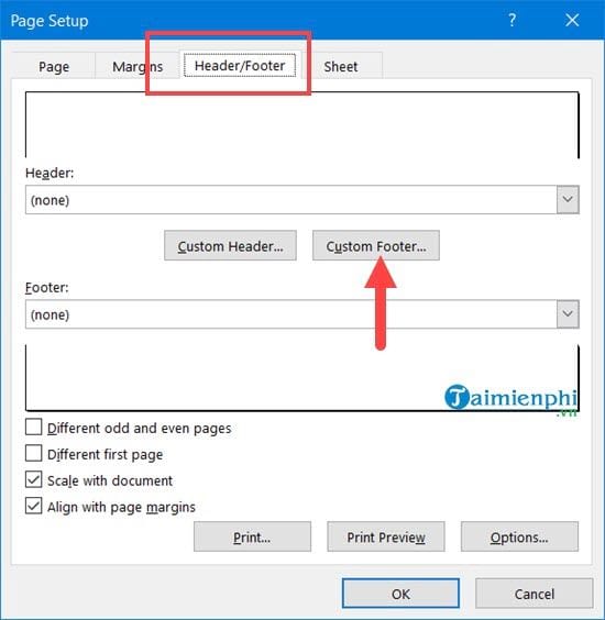 Hướng dẫn đánh số trang 1/2 trong Excel