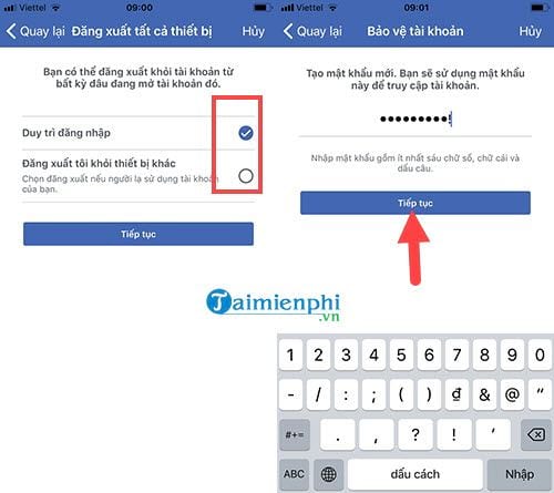 How to reset Facebook connection on mobile phone 4