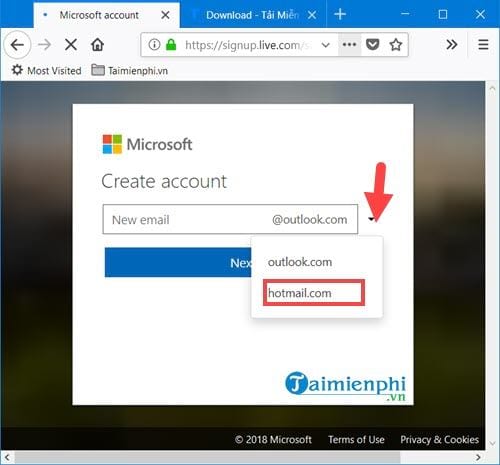 hotmail la gi dang ky dang nhap su dung nhu the nao 5