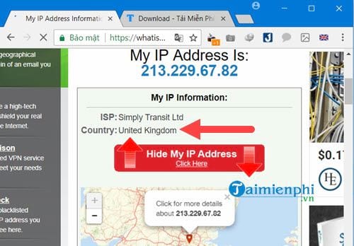 Cách Fake IP USA, UK
