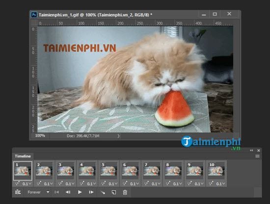 Cách ghép 2 ảnh GIF thành 1