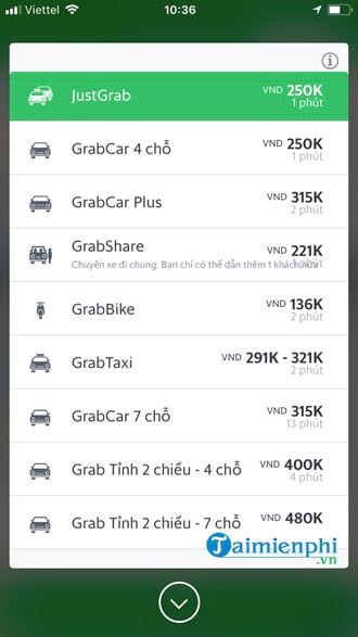 So sánh giá xe Grab và Vivu Vato từ Hà Nội đi Nội Bài