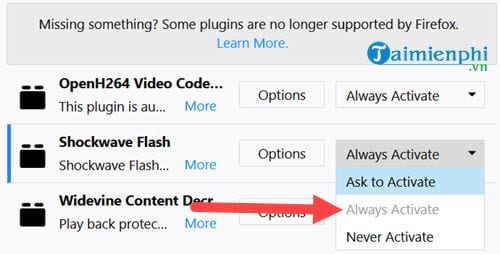 how to activate flash player on firefox 3