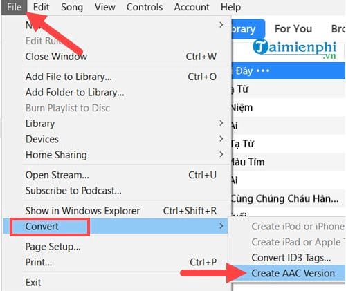 cach cai nhac chuong cho iphone bang itunes 7