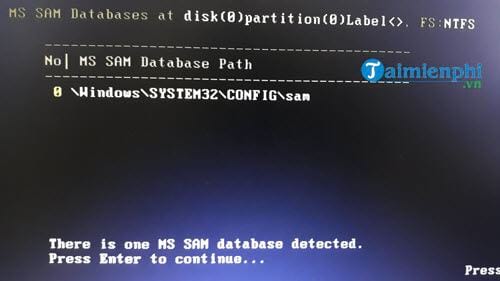 Cách phá mật khẩu Windows bằng DLC Boot 6