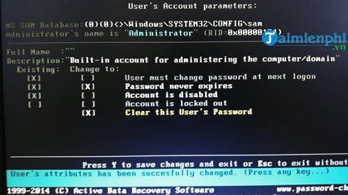 Cách phá mật khẩu Windows bằng DLC Boot