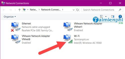 Cách xem mật khẩu Wifi đã kết nối trên máy tính Windows 10