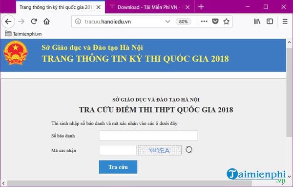 Link tra cứu điểm thi THPT Quốc gia 2018 của 63 tỉnh thành