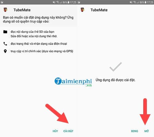 Cách tải video Youtube về điện thoại Android bằng Tubemate