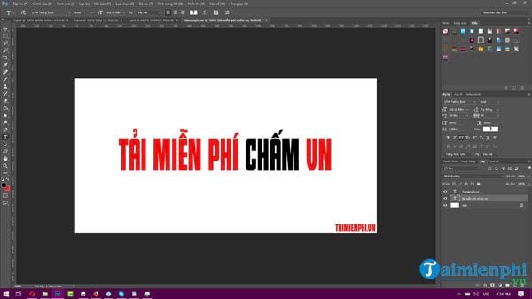 Sửa lỗi Photoshop CS6 không gõ được tiếng Việt