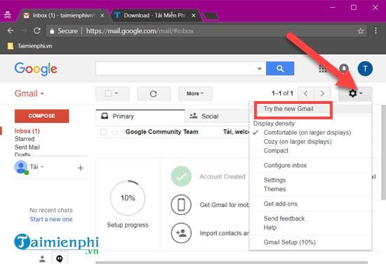 sign up for gmail 2018 on new interface 8