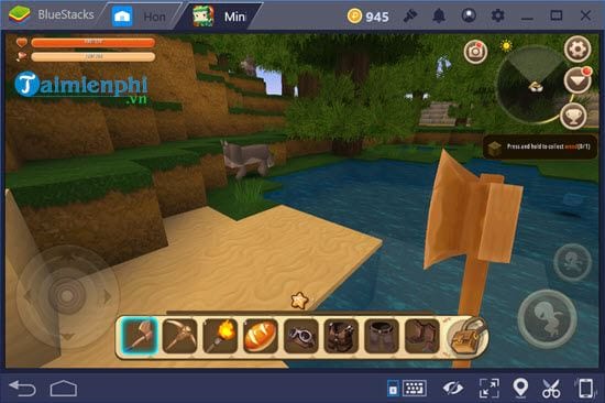 Cách chơi Mini World Block Art trên PC bằng giả lập Android 10