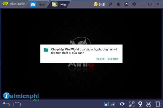 Cách chơi Mini World Block Art trên PC bằng giả lập Android 4