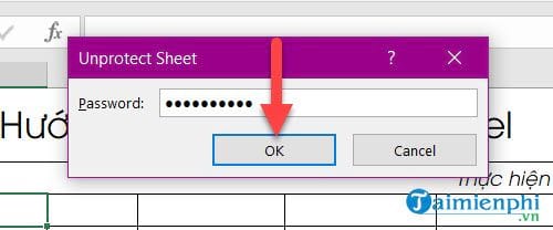 Cách khoá Sheet Excel