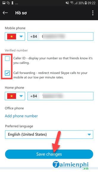 Cách đổi số điện thoại Skype mới nhất 2021