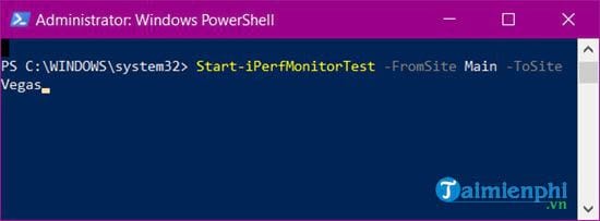 How to understand using powershell and iperf 9