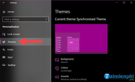 Hướng dẫn lưu theme để chia sẻ trên Windows 10