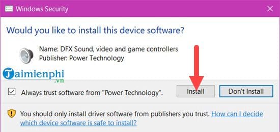 Cách sử dụng DFX Audio Enhancer trên Windows 10