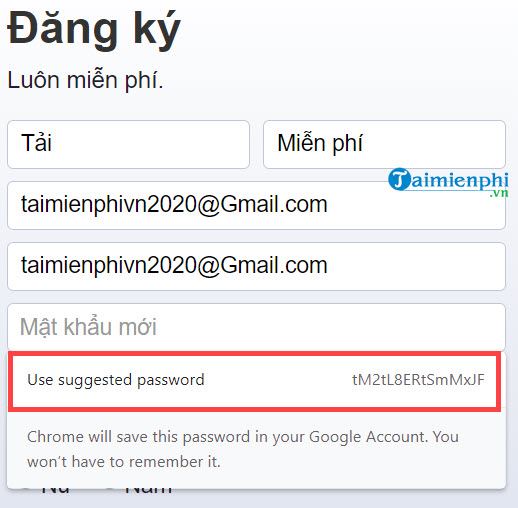 Cách sử dụng tính năng tạo mật khẩu ngẫu nhiên của Google Chrome