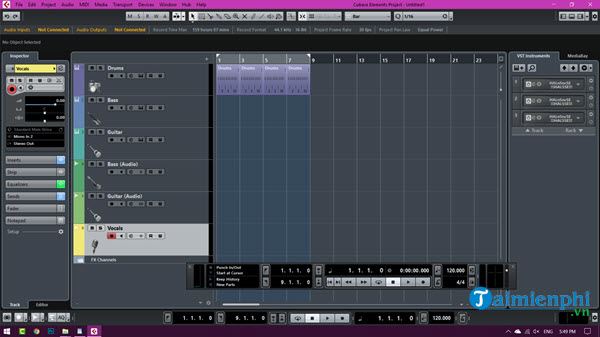 Cách cài và sử dụng Cubase trên máy tính