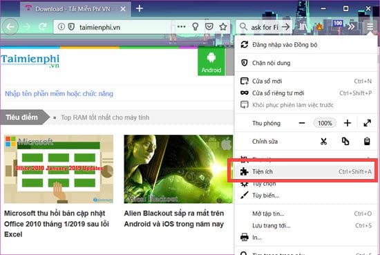 Cách xóa bỏ Ask Toolbar trên Google Chrome, Firefox