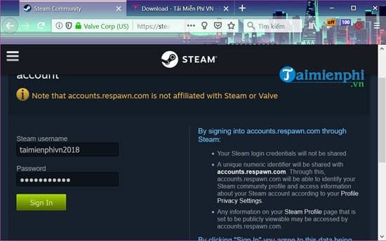 Hướng dẫn liên kết tài khoản Apex Legends với steam