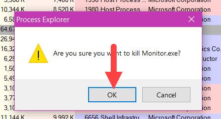 huong dan phat hien virus bang phan mem process explorer 11