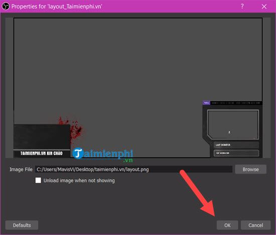 how to add an overlay on live stream on obs 10