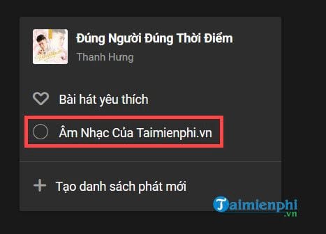 Cách tạo playlist nhạc trên Zing MP3, tạo danh sách nhạc của riêng mình