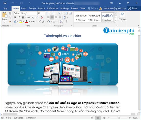 Cách cài song song Office 2010 và 2016 trên cùng máy tính 14 cach cai song song office 2010 va 2016 tren cung may tinh 5