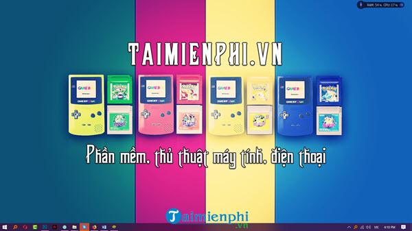 doi hinh nen desktop win 10