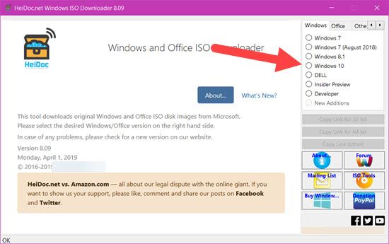 Cách tải file ISO Windows 10 gốc từ Microsoft