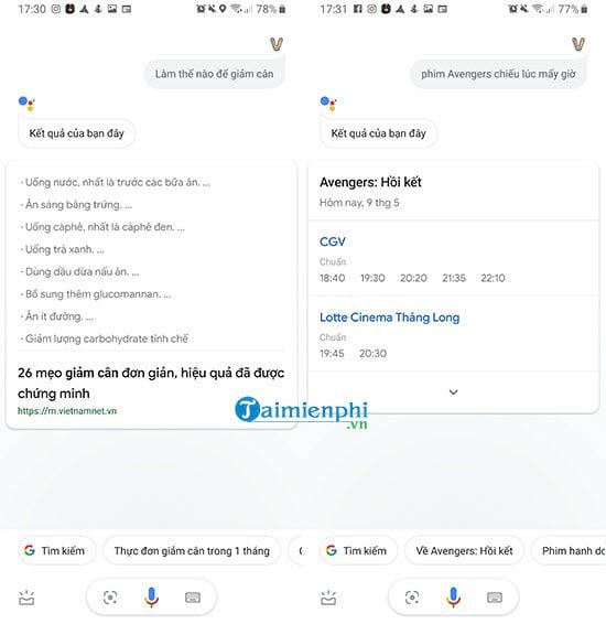 Lệnh Google Assistant tiếng Việt phổ biến, hữu ích, thêm câu lệnh