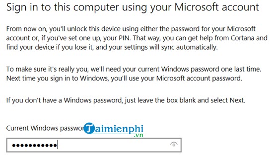 Cách cài mật khẩu Win 10, đặt password cho máy tính Windows 10 20