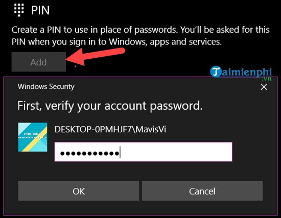 Cách cài mật khẩu Win 10, đặt password cho máy tính Windows 10 6