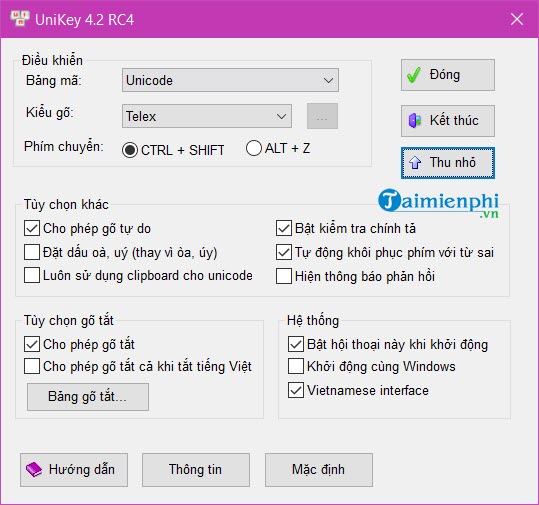 Cách sửa lỗi Unikey không gõ được tiếng Việt có dấu trên máy tính, laptop 3