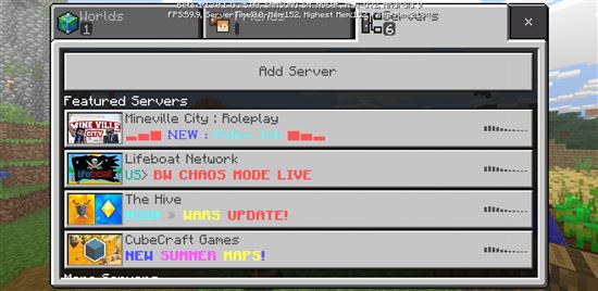 how to join a multiplayer server in minecraft pe 3