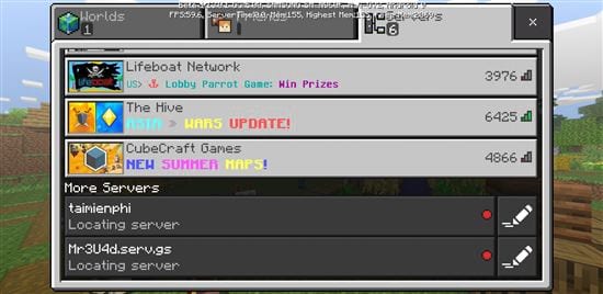 how to join a multiplayer server in minecraft pe 4