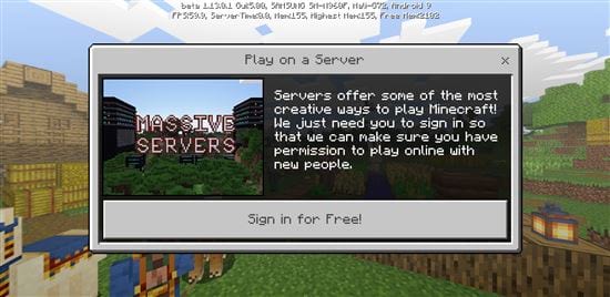 Cách tham gia máy chủ, server nhiều người chơi trong Minecraft PE