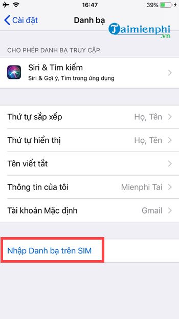 cach chuyen danh ba tu iphone sang iphone 7