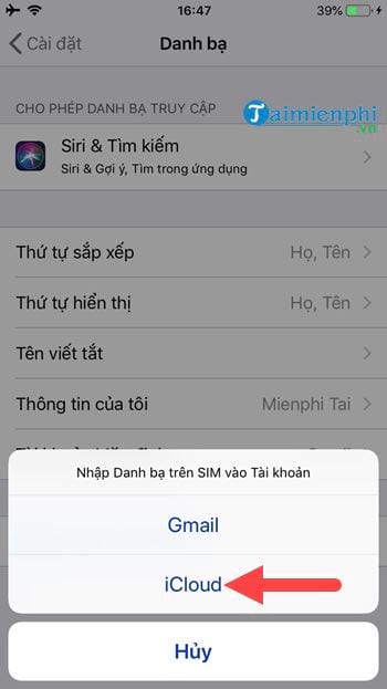 cach chuyen danh ba tu iphone sang iphone 8